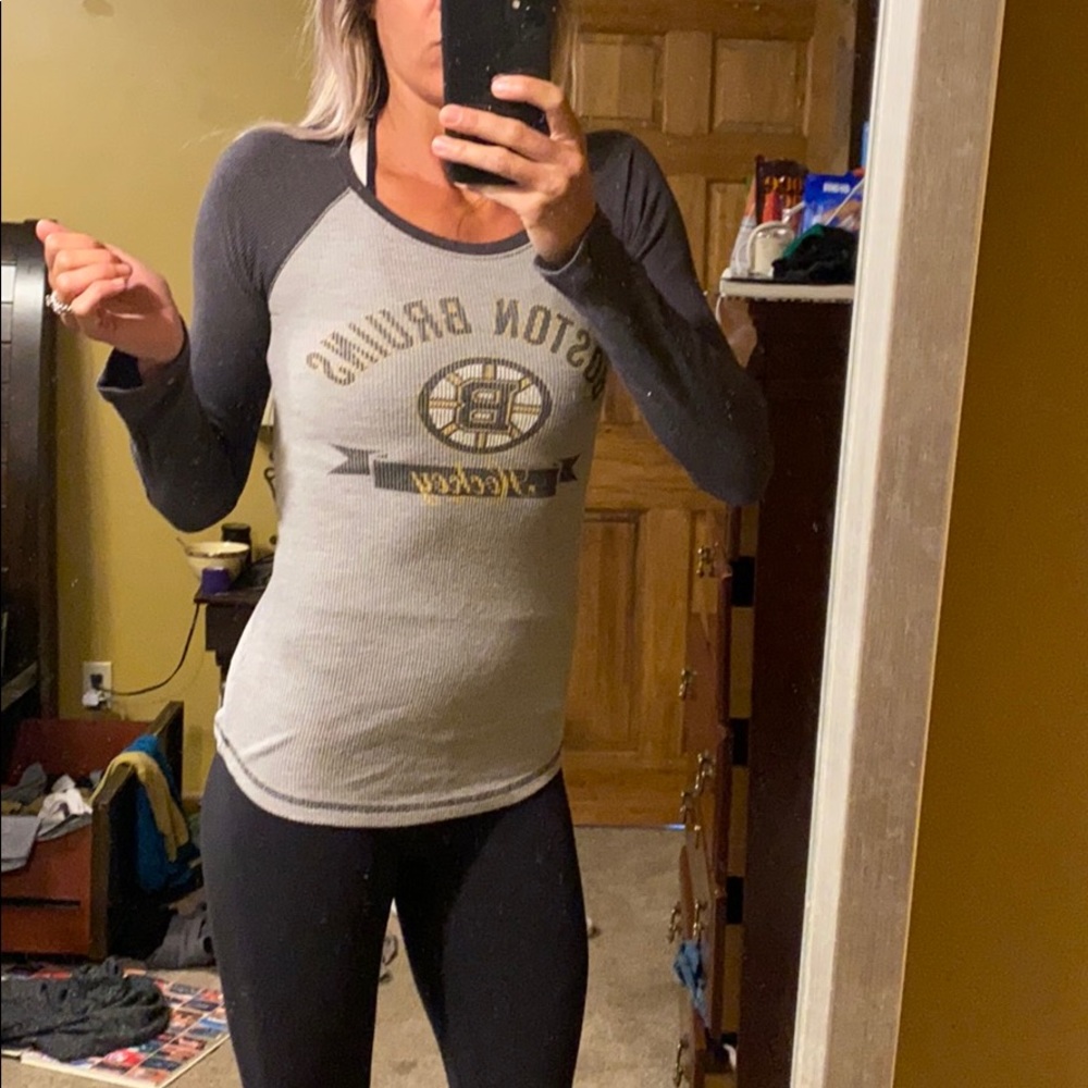 Boston bruins baseball shirt